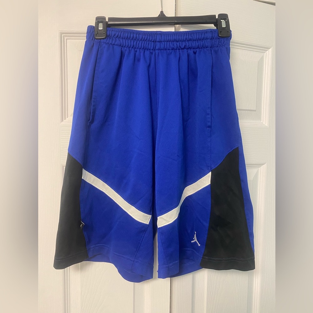 Blue Jordan basketball shorts size small